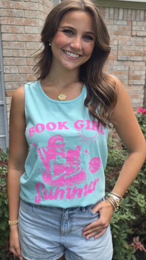 Book Girl Summer Tank