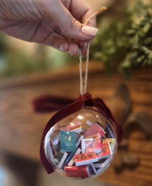Adult Mini Bookcase or Ornament